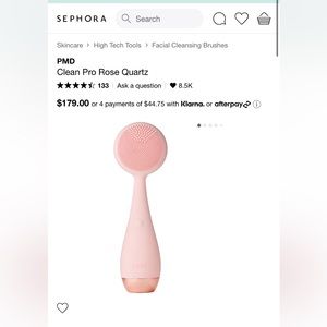 Pms clean pro rose quartz unopened not used